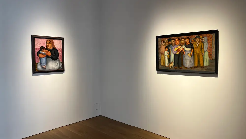 Dos retratos infantiles pintados por Diego Rivera emergen en Nueva York después de décadas