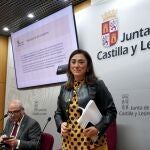 La consejera González Corral presenta las ayudas a los afectados por le apagón de la TDT