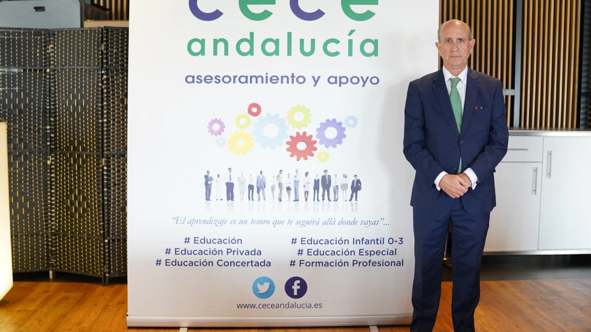 Rafael Caamaño, elegido nuevo presidente de CECE Andalucía