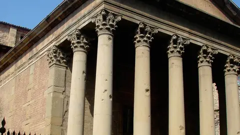 El templo romano de Vic