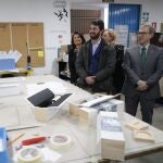 García-Gallardo y Veganzones visitan el centro especial de empleo Ensuma en Zamora