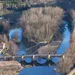 Márgenes del río Duero en Soria