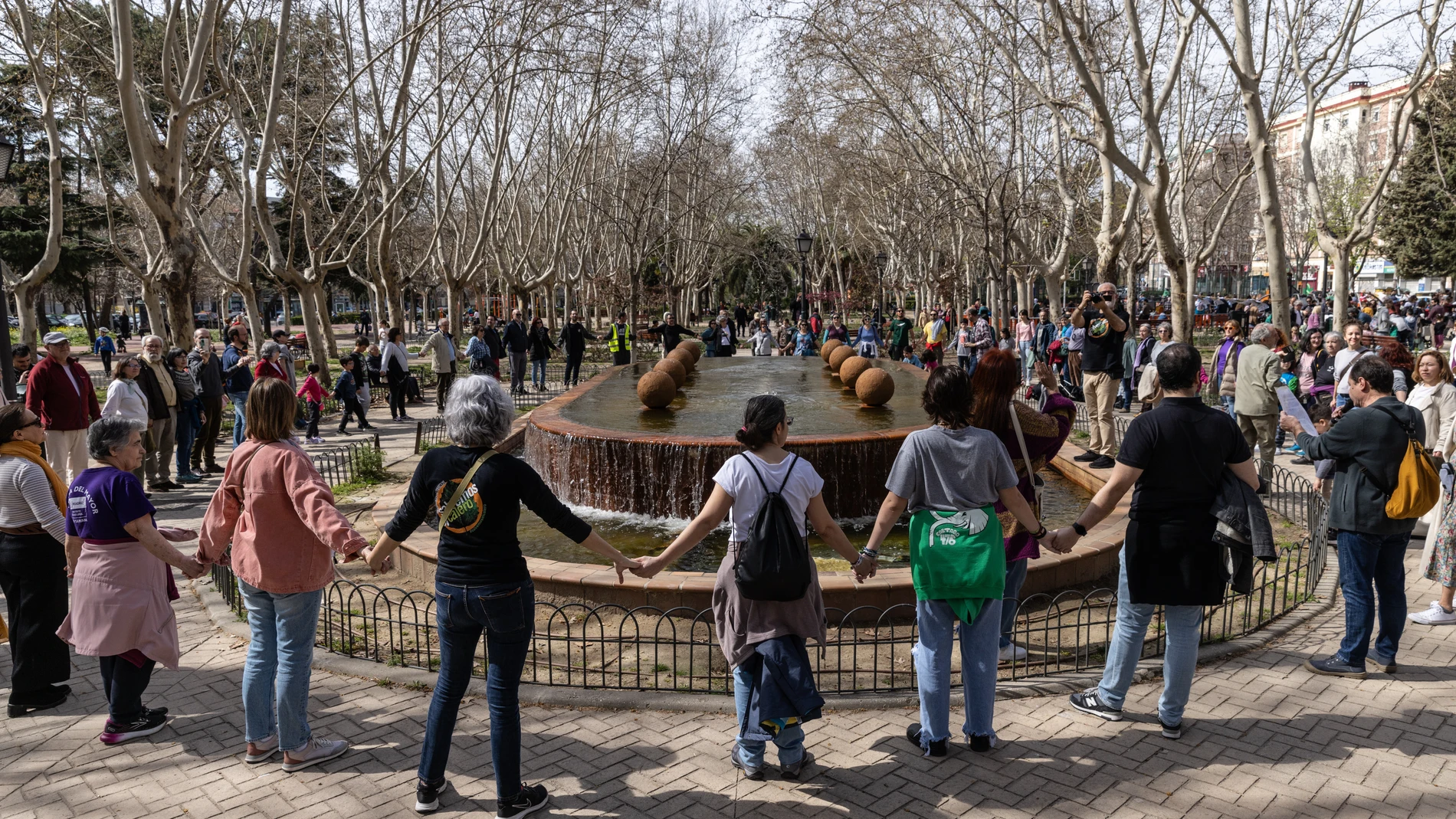 Fiesta del árbol en el parque Calero @Gonzalo Pérez Mata 
