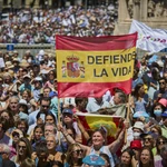 Vista general del de la manifestación en defensa de la Vida y la Verdad en Madrid 
