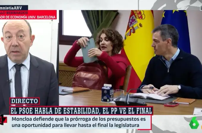 El economista Gonzalo Bernardos explica las consecuencias de la renuncia de Sánchez a los Presupuestos