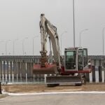 Obras en el puente Carranza de Cádiz
