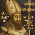 Retrato de San Martín de Dumio, también conocido como San Martín de Braga
