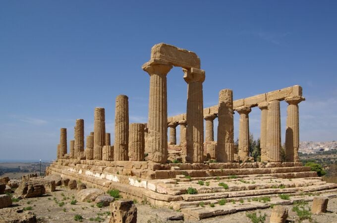 El Templo de Hera, en el Valle de los Templos de Sicilia