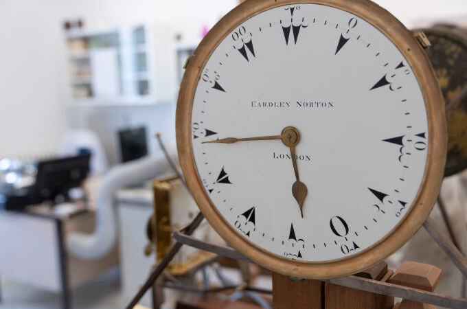 Esfera turca del reloj que fabricó Eardley Norton, en Londres, a finales del siglo XVIII