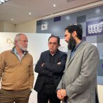 El presidente de la Diputación de Soria, Benito Serrano, y el gerente de Cesefor, Pedro Sabín, presentan el proyecto