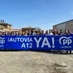 Acto reivindicativo del PP de Burgos y La Rioja en la localidad de Castildelgado
