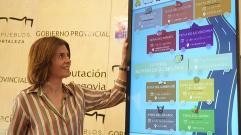 Magdalena Rodríguez presenta la "Caravana de Alimentos" de Segovia