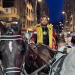 López Miras encarna al emperador romano Teodosio durante los desfiles bíblico pasionales de la Semana Santa de Lorca 