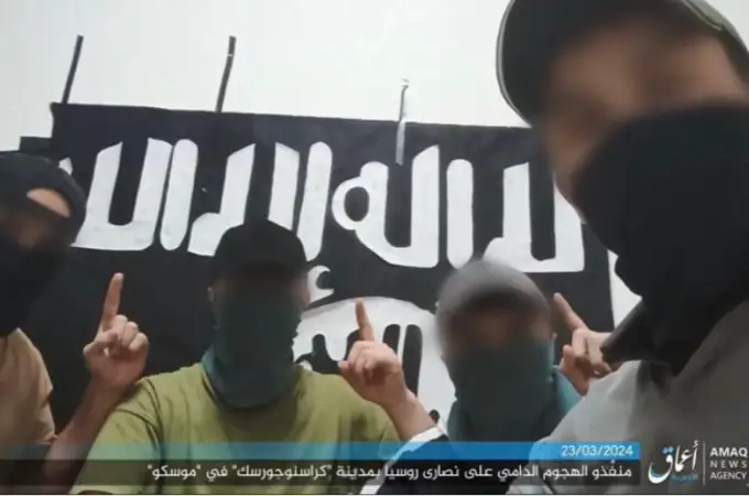 Estos son los cuatro autores del atentado de Moscú, según Estado Islámico