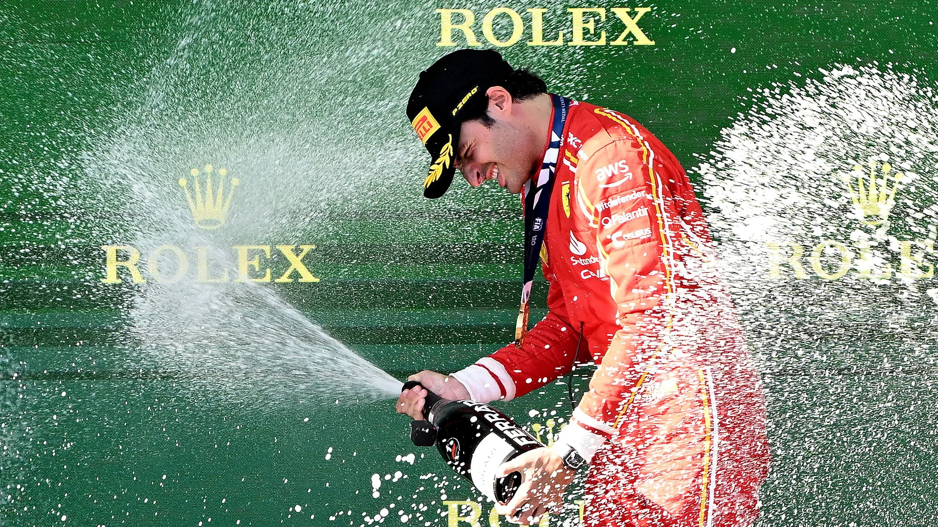 Carlos Sainz logró en Albert Park la tercera victoria de su carrera en F-1