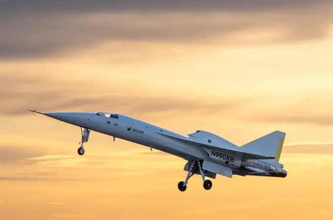 Boom Supersonic completa el primer vuelo de prueba del avión con el que pretende resucitar el Concorde