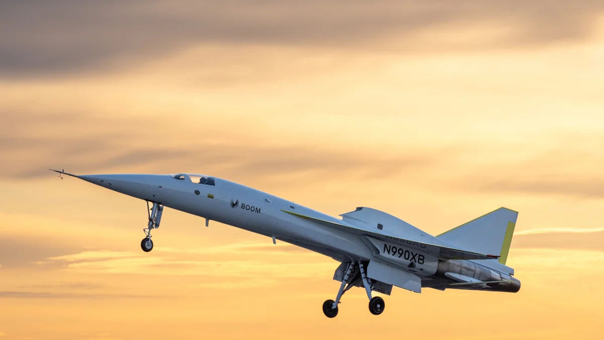 Boom Supersonic completa el primer vuelo de prueba del avión con el que pretende resucitar el Concorde