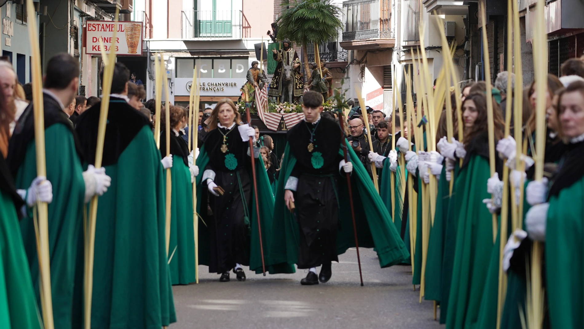 Procesión de Palmas por las calles de Valladolid