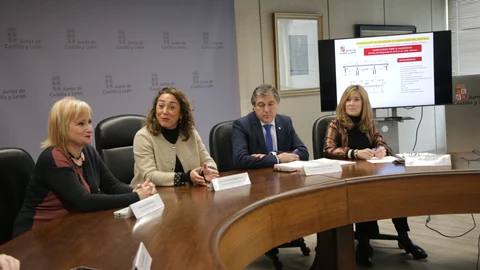 La consejera María González Corral presenta el proyecto