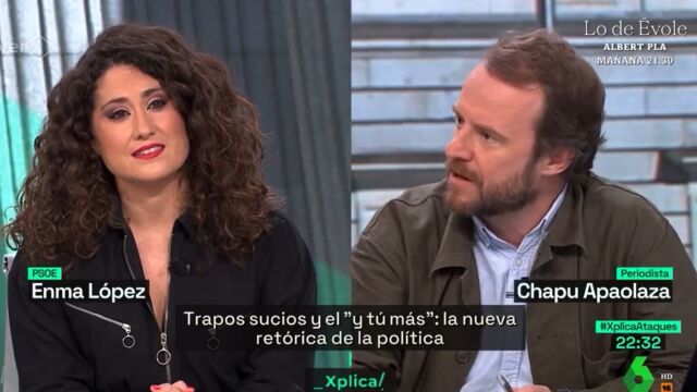 El argumento de Chapu Apaolaza en 'laSexta Xplica' que corre como la pólvora en redes: "Para hacer bueno a Otegui hay que hacer malo al PP"