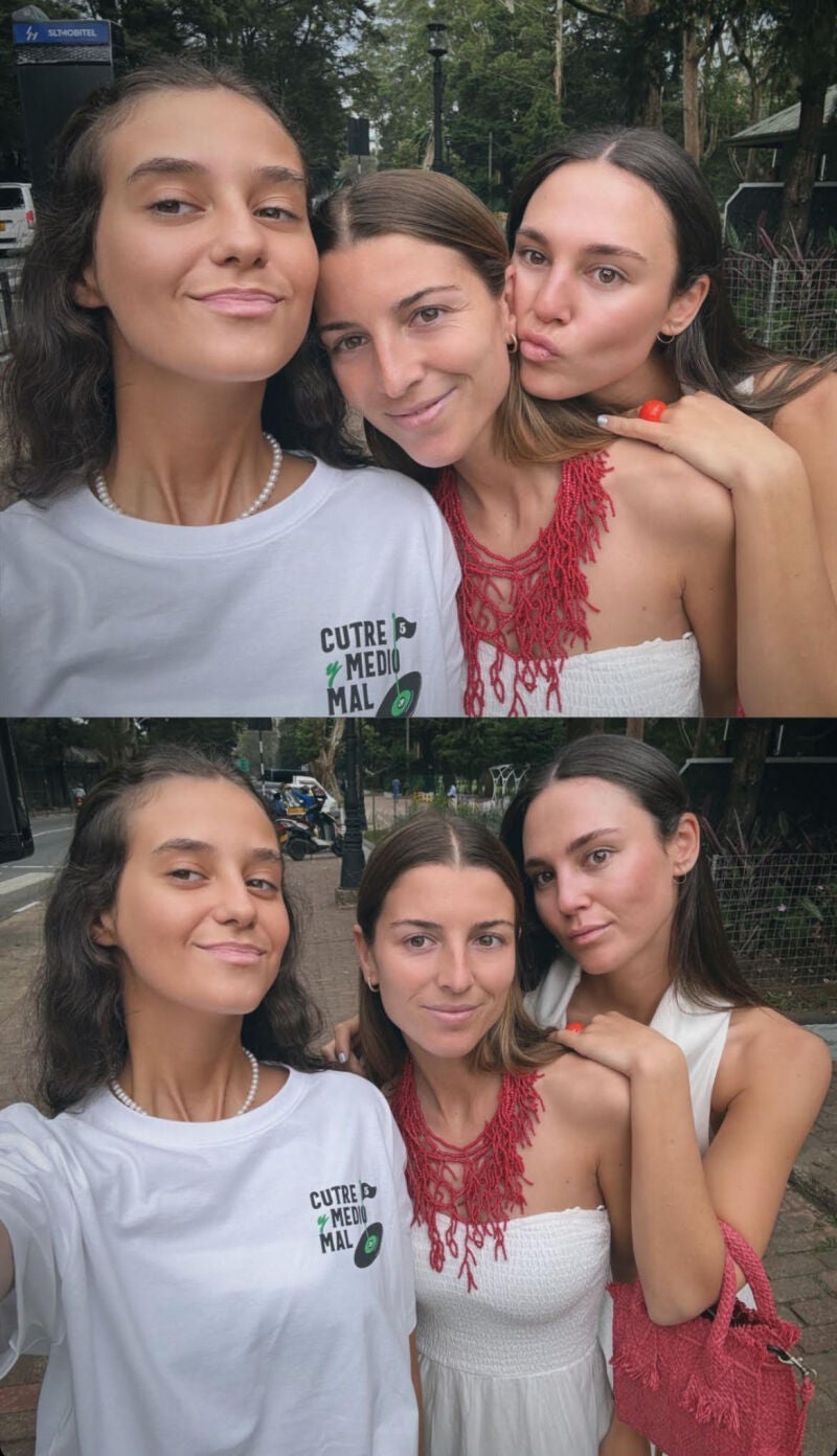 Victoria Federica y sus amigas en Sri Lanka.