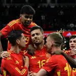 Fútbol/Selección.- Crónica del España - Brasil: 3-3