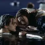 El tablón de la escena final de "Titanic"