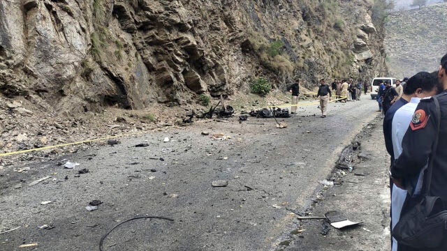 Pakistan China Suicide Attack