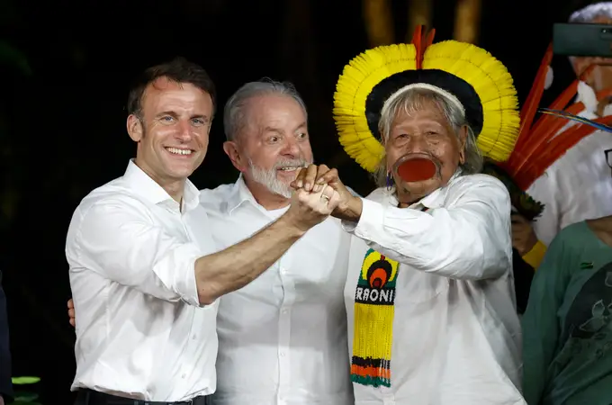 Macron y Lula anuncian un plan para recaudar más de 1.000 millones de euros en inversiones para la Amazonía