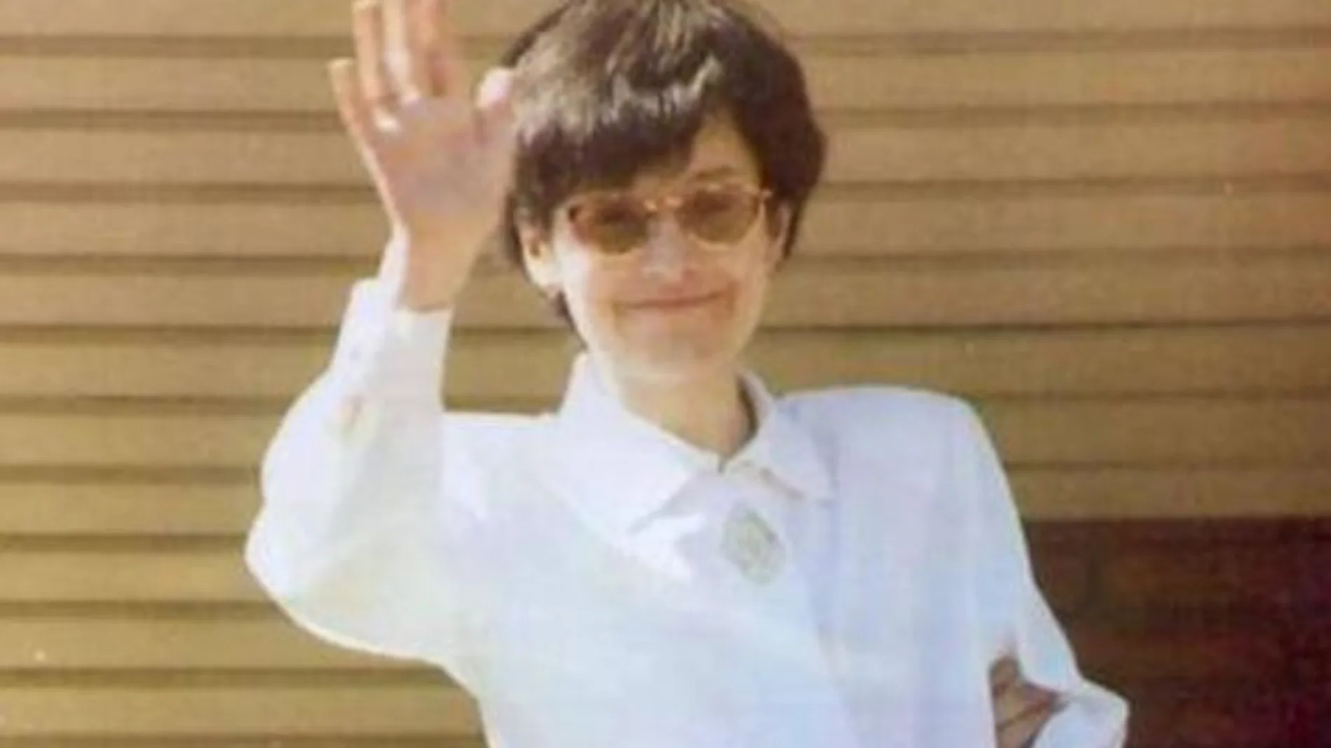 Maria Àngels Feliu, horas después de ser liberada