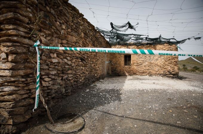 Cortijo de Las Alcubillas,en Alboloduy (Almería), donde se produjo un crimen vicario.