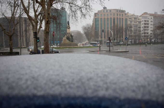 Viento, lluvia y nieve en la Comunidad de Madrid