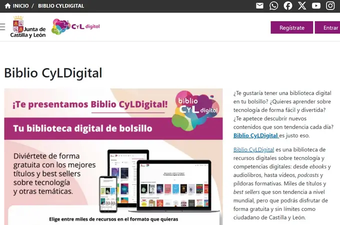 La biblioteca online gratuita se abre paso con fuerza entre los castellanos y leoneses