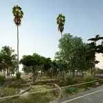 Simulación de la playa de La Almadraba de Alicante cuando se reurbanice.