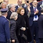 La Reina Sofía preside los actos que la Congregación de Mena ha celebrado esta mañana en Málaga