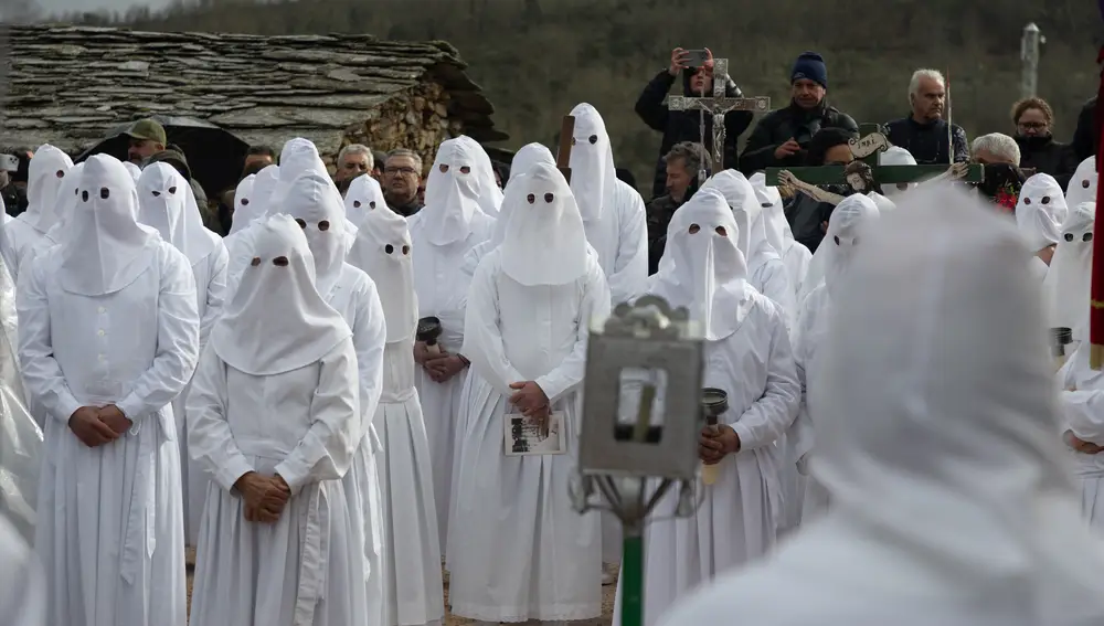 Bercianos de Aliste (Zamora) se queda sin su procesión del Santo Entierro a consecuencia de la lluvi