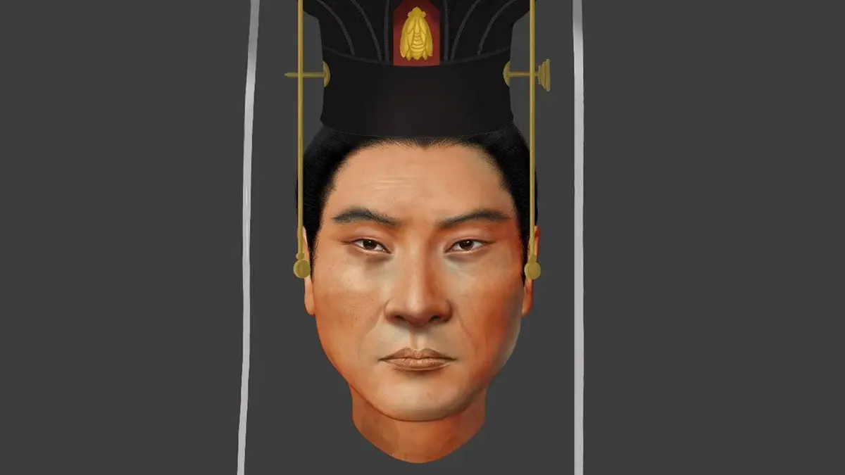 Científicos reconstruyen la cara del misterioso emperador que unificó el norte de China hace 1500 años