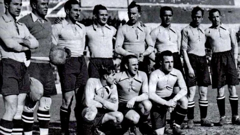 La Selección Española republicana en 1934
