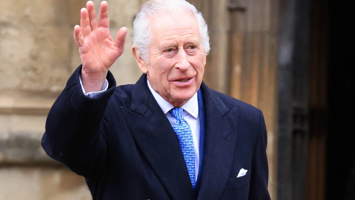 El Rey Carlos III reaparece en la Misa de Pascua, marcada por dos importantes ausencias