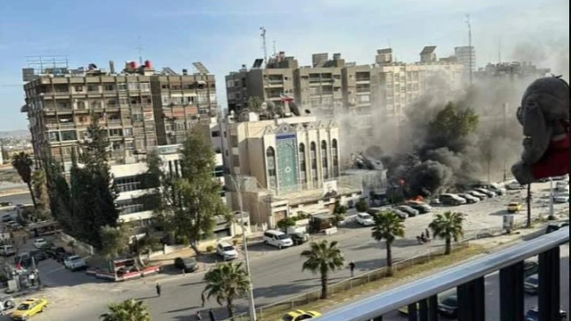 Un misil israelí mata a un líder de la Guardia Revolucionaria de Irán en el consulado en Siria