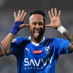 Neymar con el Al Hilal