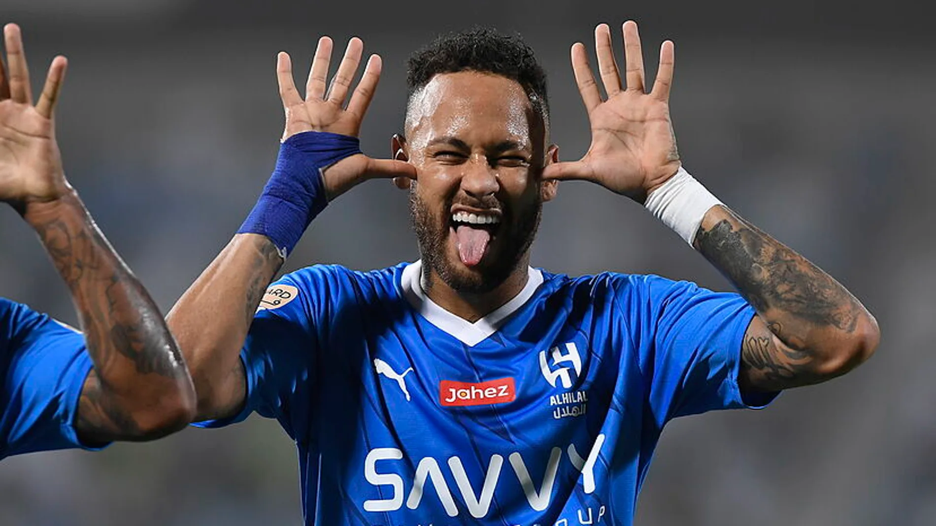 Neymar con el Al Hilal