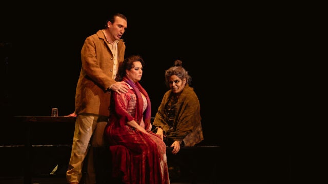 Una imagen del ensayo general de "Juan José", ópera que se representará a principios de abril en la Zarzuela