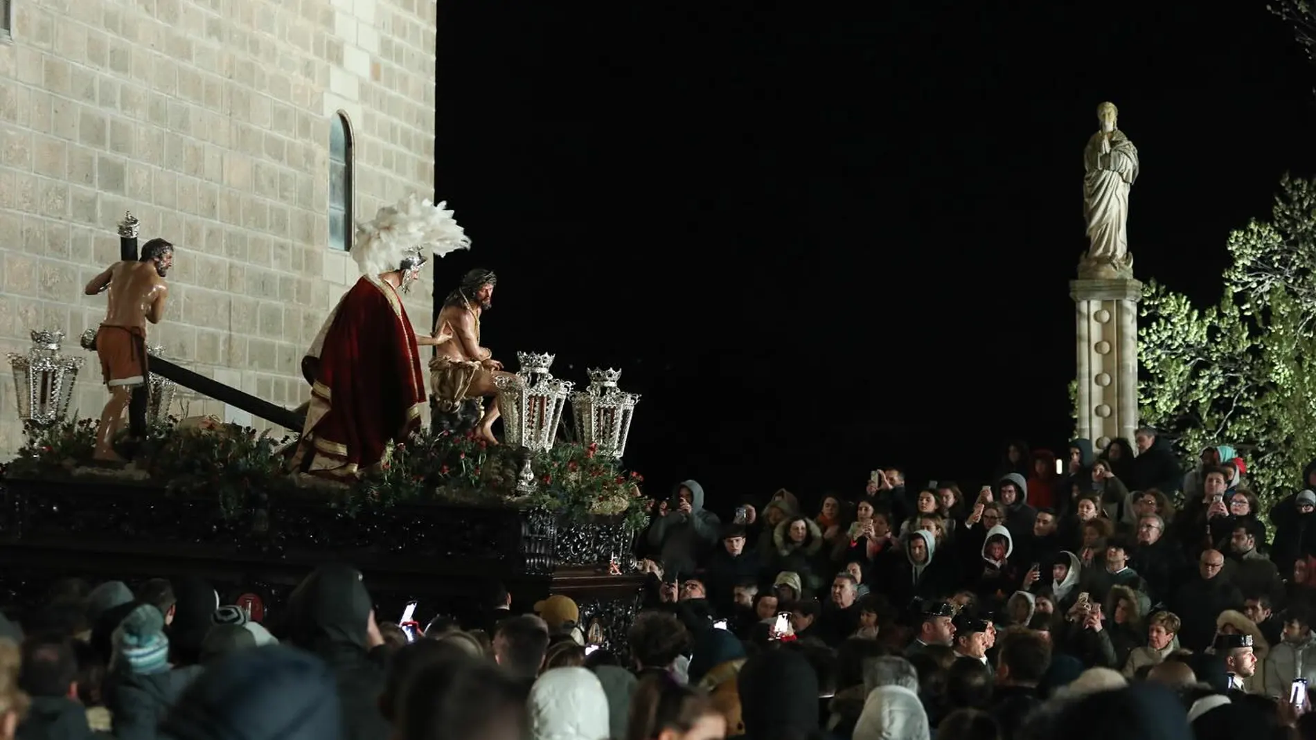 Procesión del Cristo de la Humildad en Toledo durante la Semana Santa 2024
