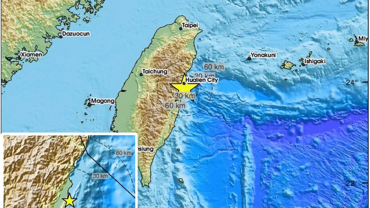 Varios terremotos sacuden Taiwán y provocan una alerta de tsunami en la isla, en Japón y en Filipinas