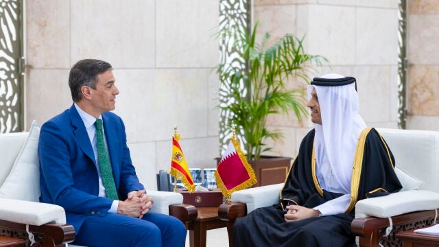 Spain's Prime Minister Pedro Sanchez visits Qatar