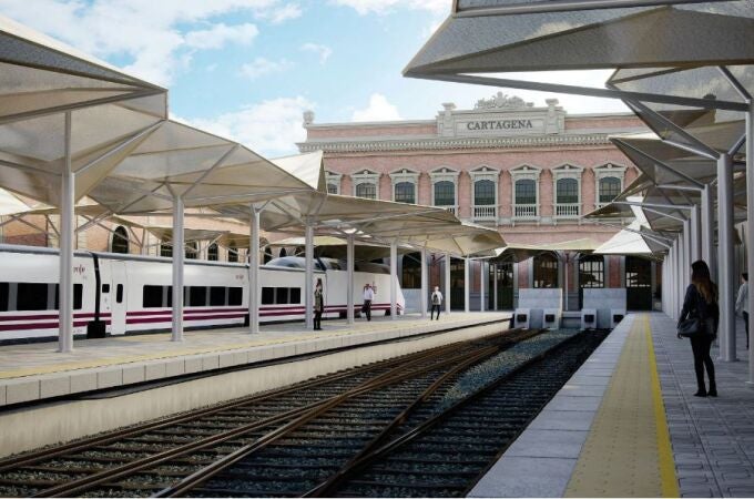 Estación de trenes de Cartagena