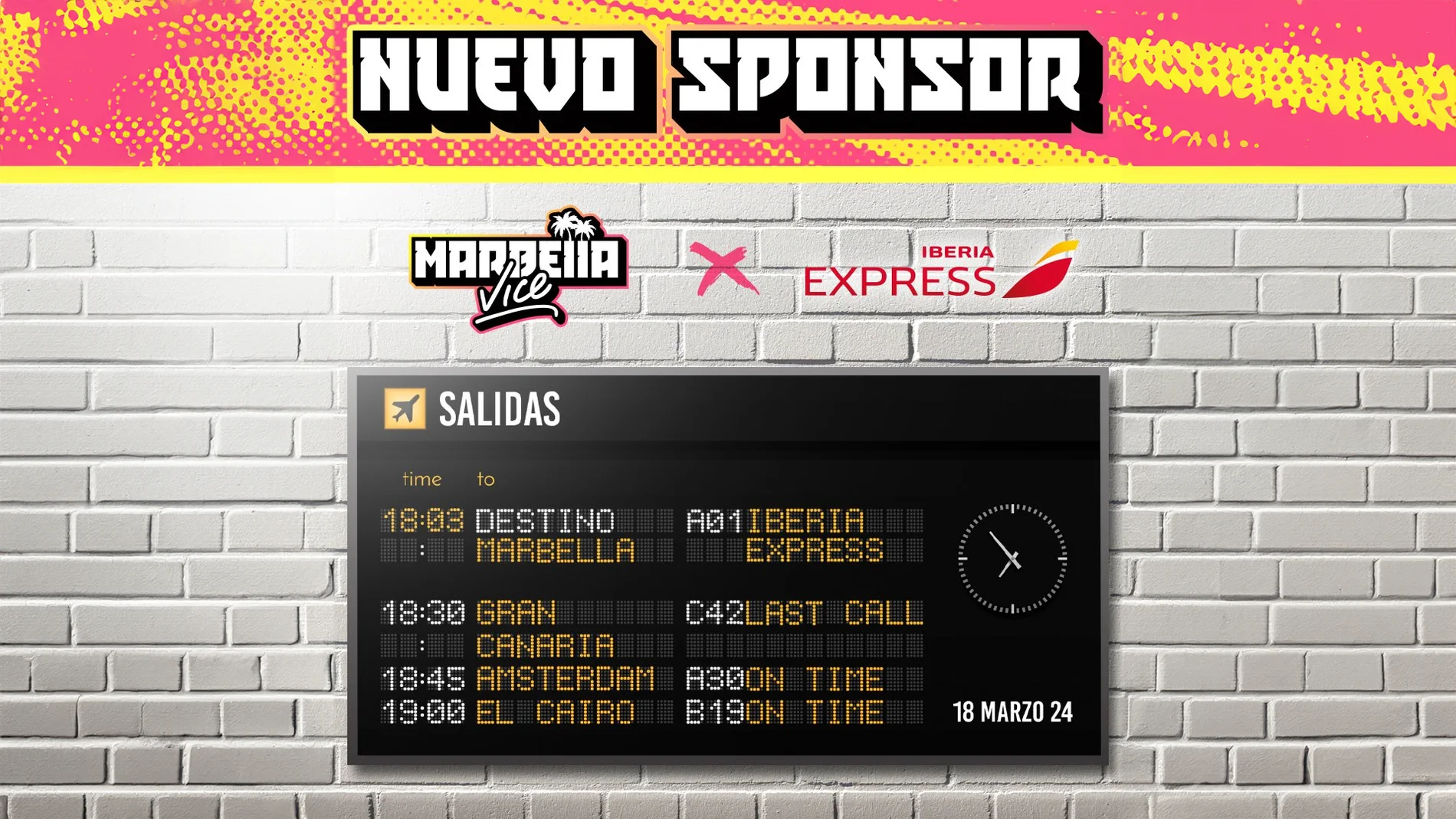 Iberia Express tendrá presencia en la presentación de los participantes y en el tráiler de la serie 