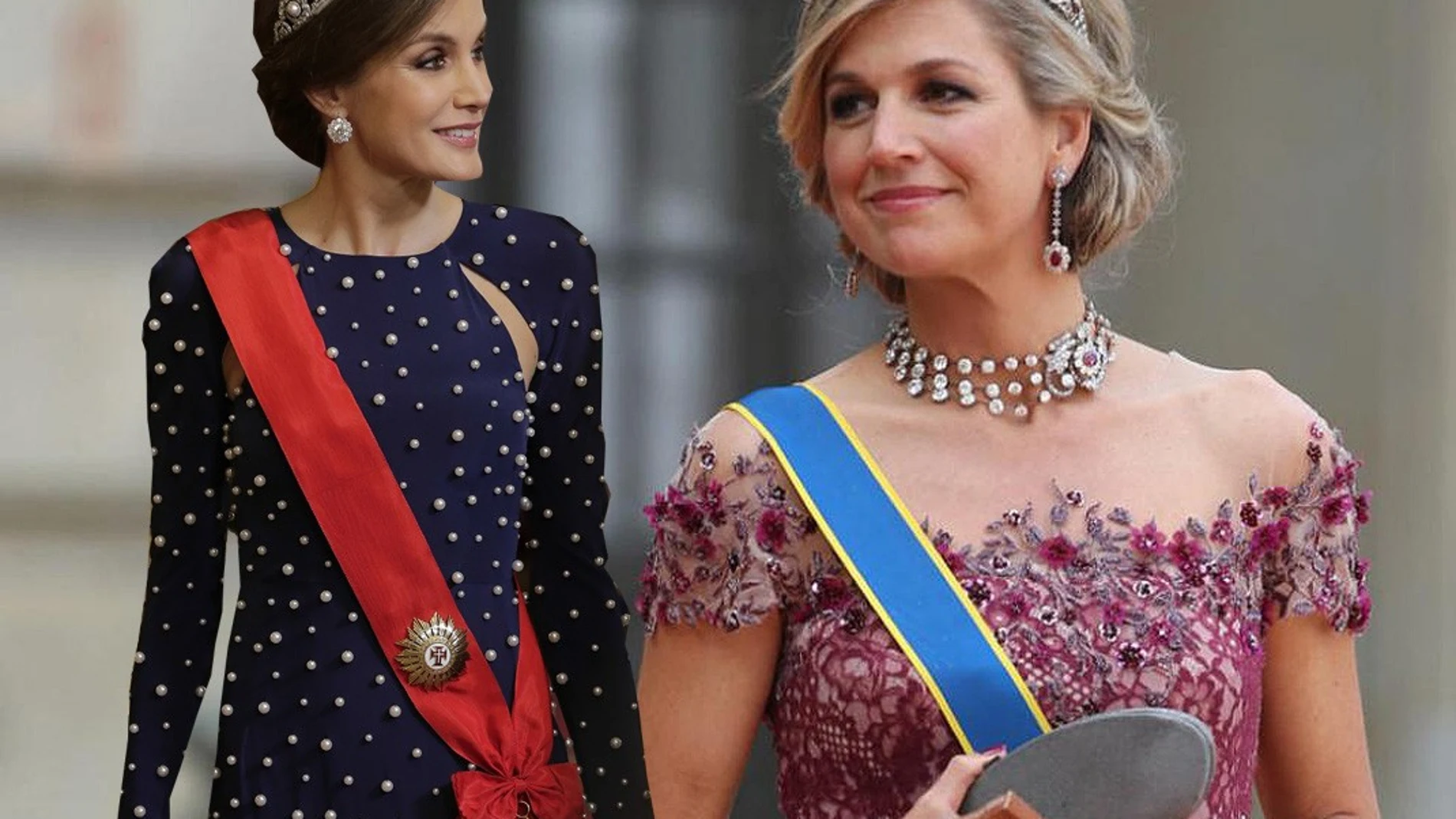 La Reina Letizia y la Reina Máxima de Holanda