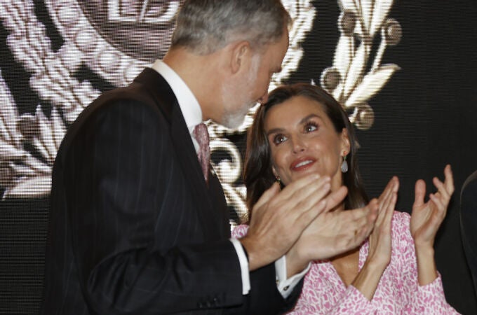 La Reina Letizia y el Rey Felipe
